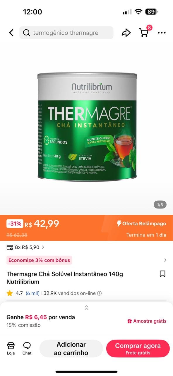 Thermagre Chá