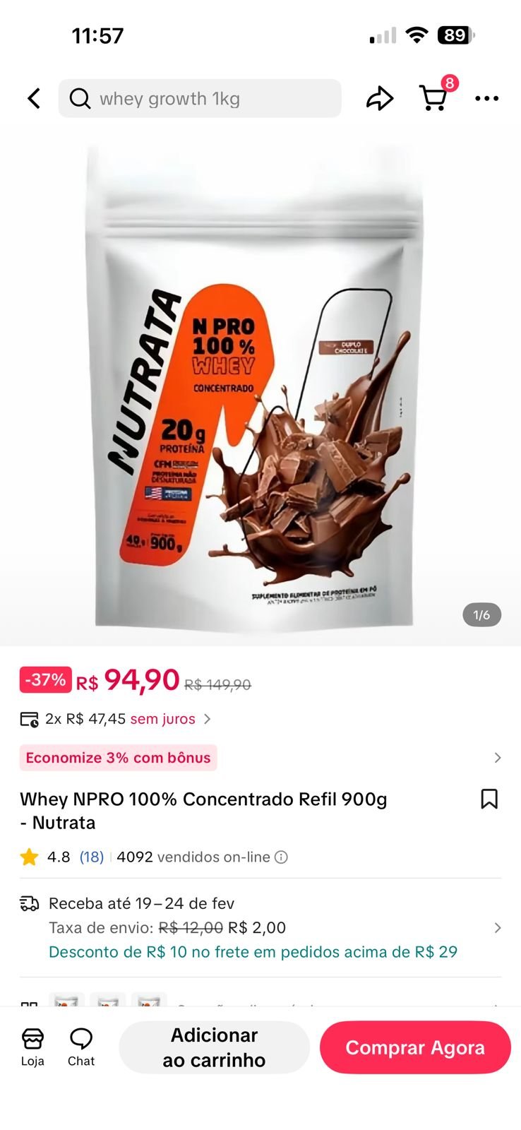 Whey NPRO 100%