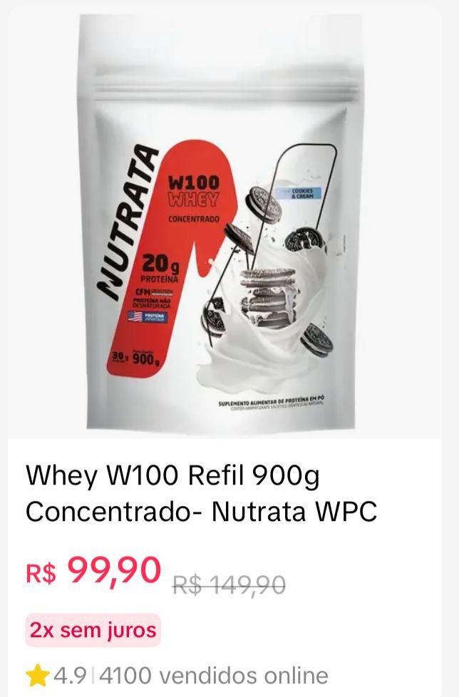Whey W100 Refil